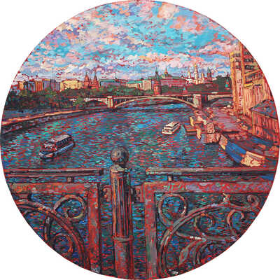 Коршунова Вера Александровна. Вид на Кремль с Патриаршего моста